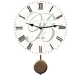 Monogram Pendulum Clock