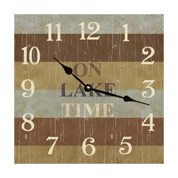 Square On Lake Time Clock