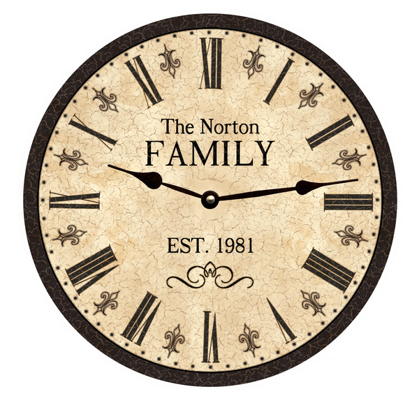 Custom Family Clock