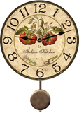 Personalized Italian Kitchen Pendulum Clock