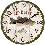 Personalized Bass Fishing Clock