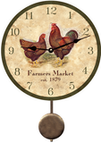 Personalized Country Pendulum Clock