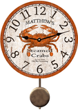 Personalized Crab Clock