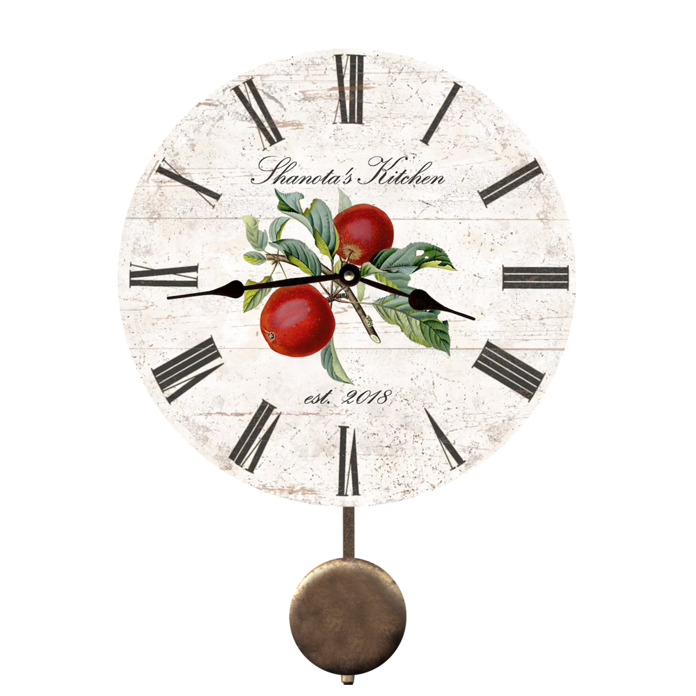 Kitchen Clock Personalized Kitchen Clock 