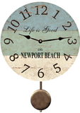 Personalized Beach Pendulum Clock