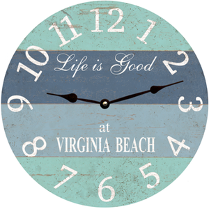 Personalized Vacation Clock