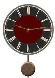Rustic Modern Wall Pendulum Clock