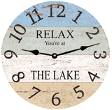 Personalized Lake Clock