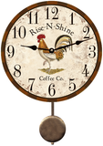 Rooster Pendulum Clock
