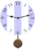 Purple Pendulum Clock