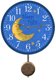 Sleep Tight Moon Pendulum Clock