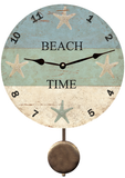 Starfish Beach Time Pendulum Clock
