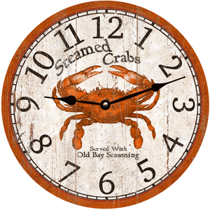 Steamed Crabs Clock