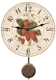 Strawberry Pendulum Clock