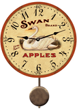 Swan Pendulum Clock