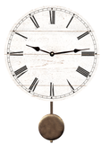 White Modern Pendulum Clock